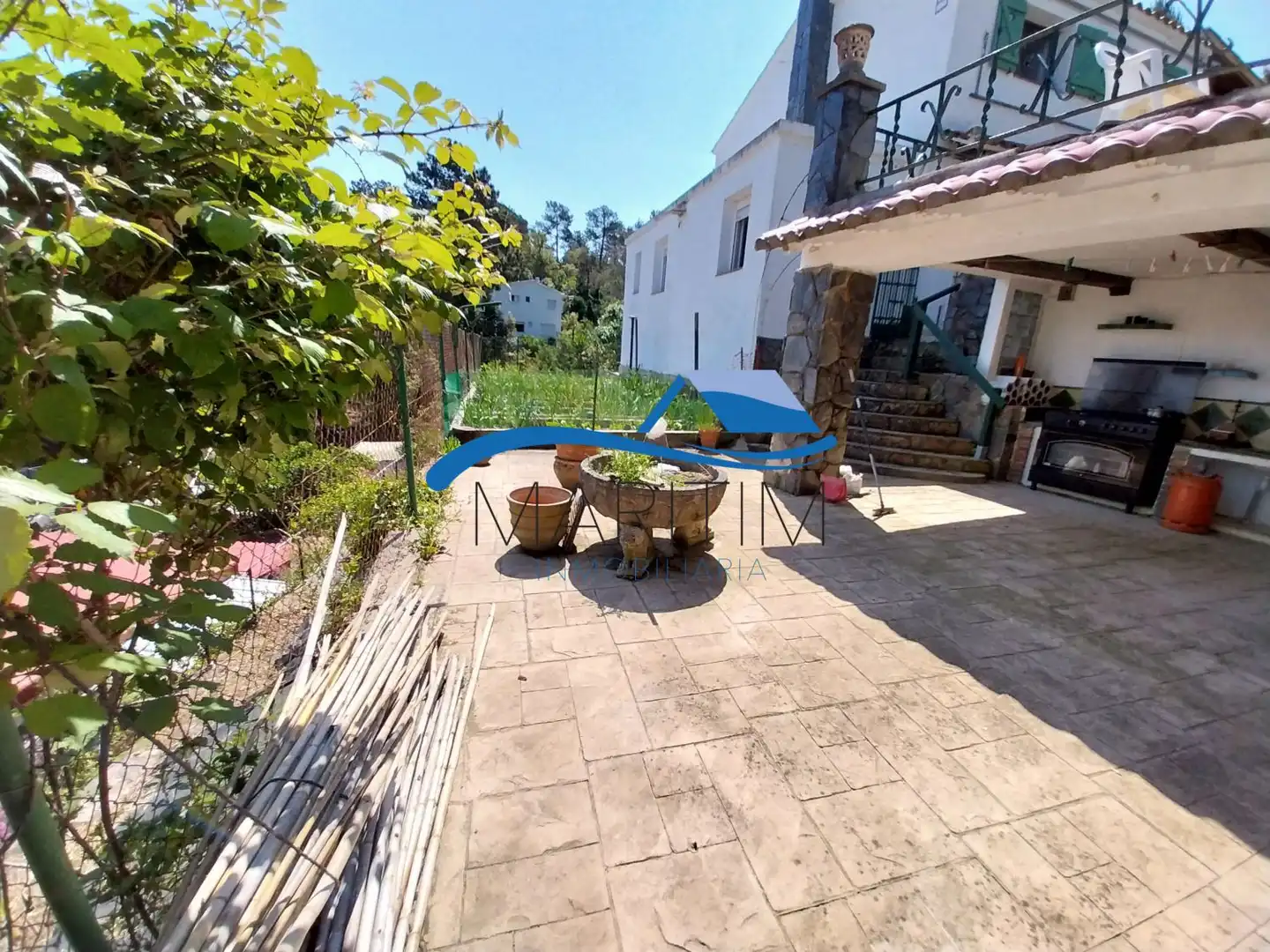 Vista exterior de Casa o xalet en venda en Lloret de Mar amb Calefacció, Terrassa i Traster