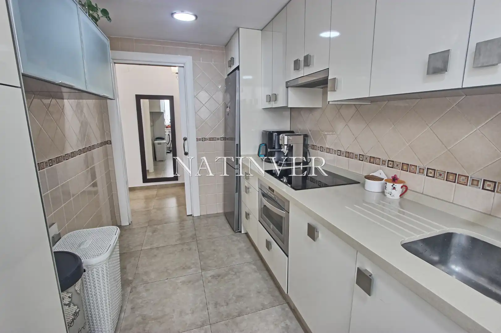 Kitchen of Flat for sale in Rincón de la Victoria  with Air Conditioner and Terrace