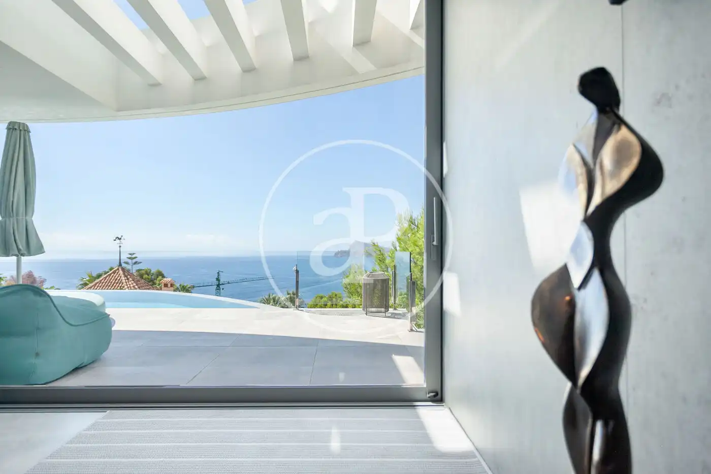 Vista exterior de Casa o chalet en venta en Altea con Aire acondicionado, Calefacción y Jardín privado