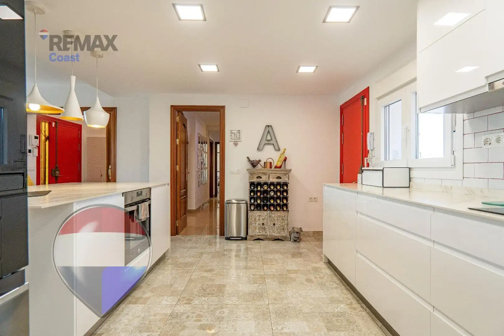 Cocina de Casa o chalet en venta en Rincón de la Victoria con Aire acondicionado, Calefacción y Jardín privado