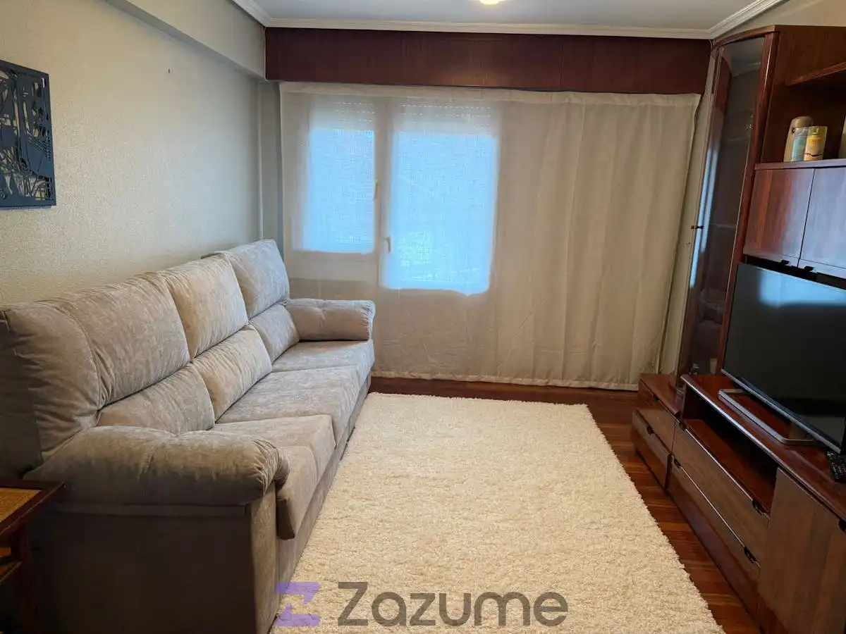 Sala de estar de Piso de alquiler en Galdakao con Calefacción, Amueblado y Horno