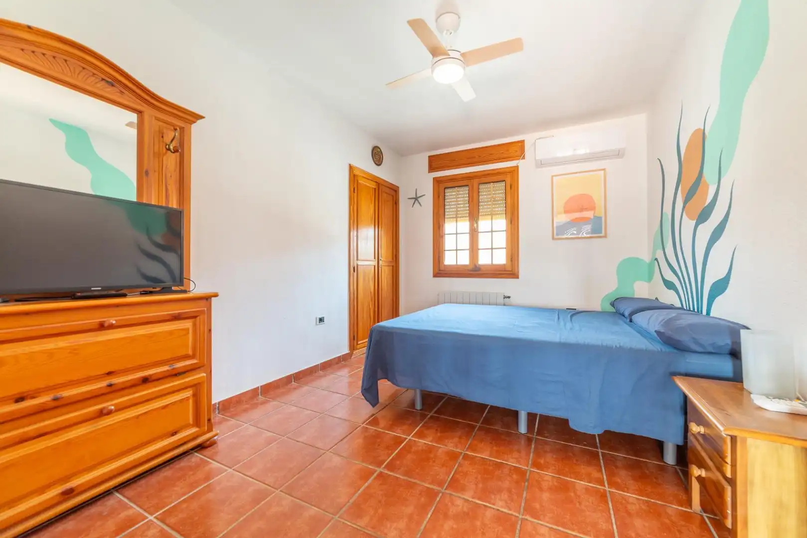 Dormitori de Casa o xalet en venda en San Javier amb Aire condicionat, Calefacció i Jardí privat