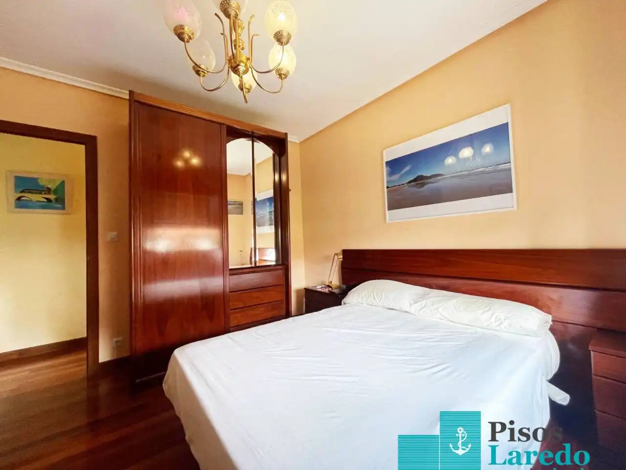 Bedroom of Houses for sale in Argoños   with Heating, Private garden and Parquet flooring