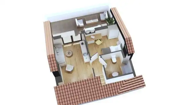 Dachboden zum Verkauf in Terrassa mit Heizung, Terrasse und Ofen