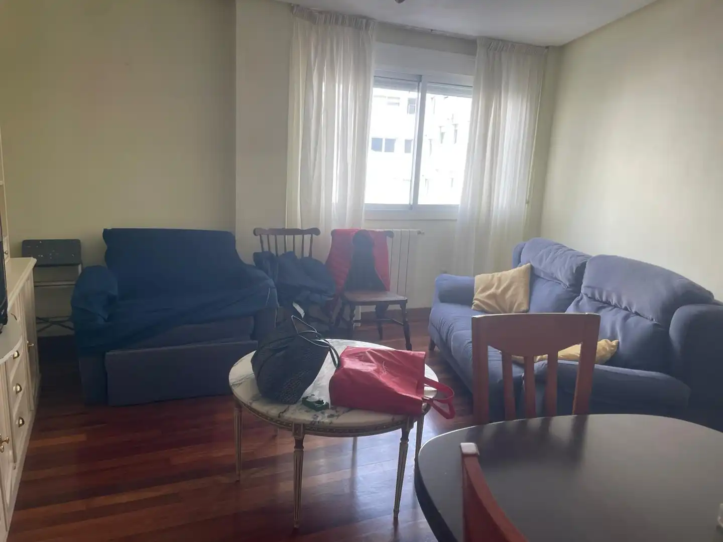 Sala de estar de Piso de alquiler en Santiago de Compostela  con Amueblado
