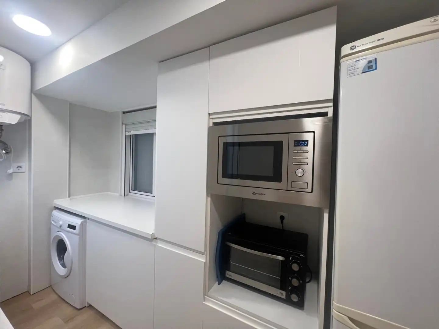 Cuina de Pis de lloguer en Sagunto / Sagunt amb Aire condicionat, Parquet i Moblat