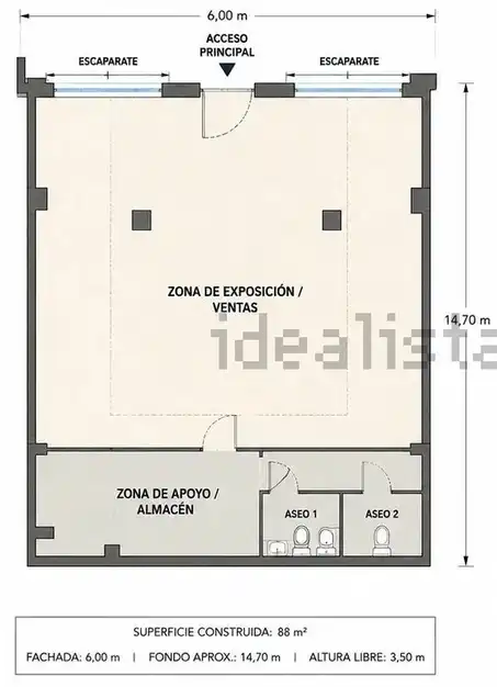 Business premises to rent in Centro, imagen 16