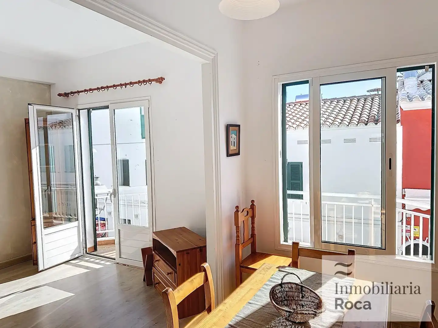 Sala d'estar de Àtic en venda en Es Mercadal amb Terrassa