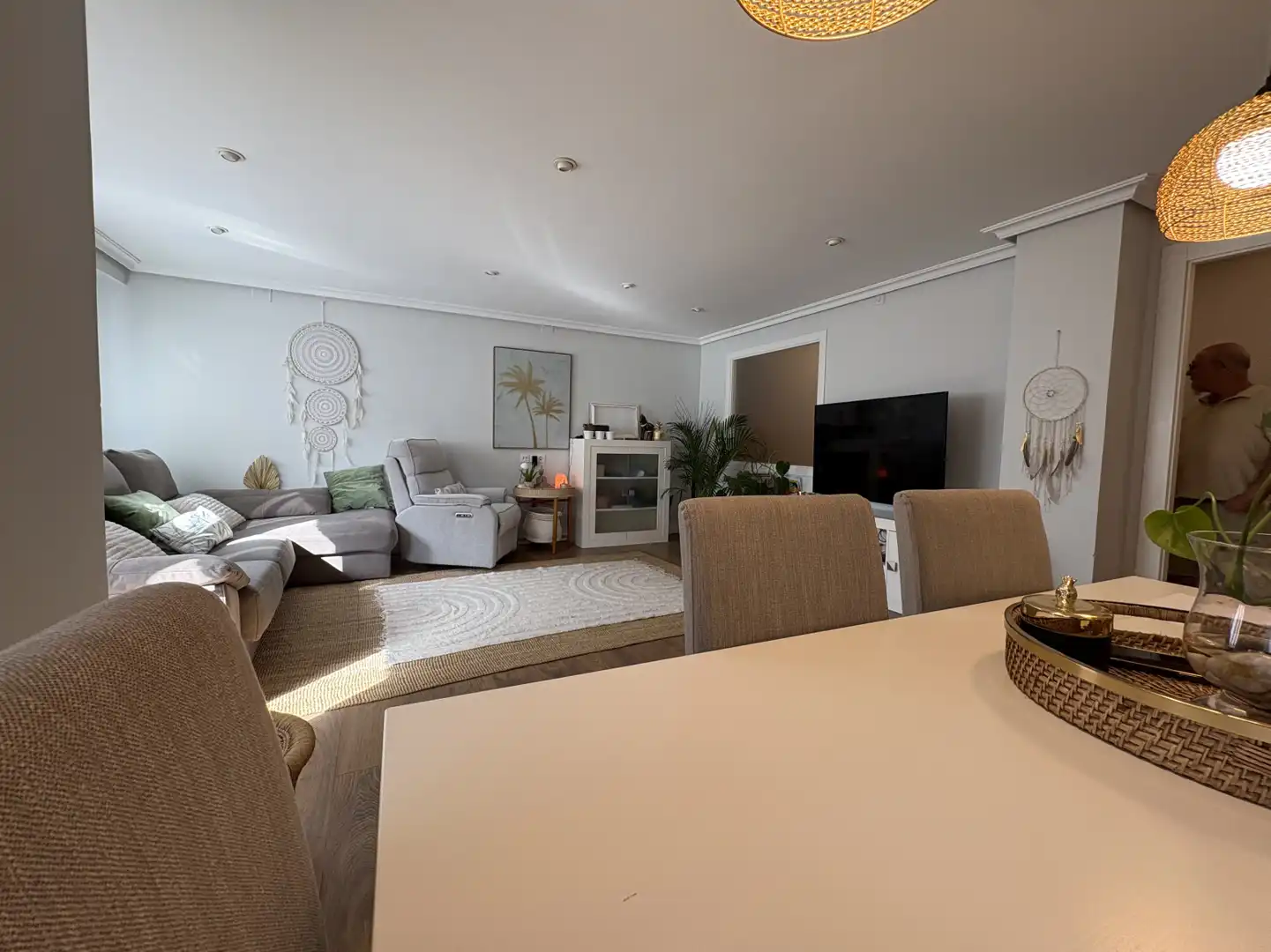 Sala de estar de Piso en venta en Xirivella con Calefacción, Trastero y Balcón