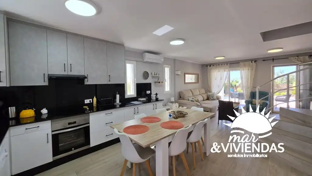 Cocina de Casa o chalet en venta en Mojácar con Aire acondicionado, Calefacción y Jardín privado