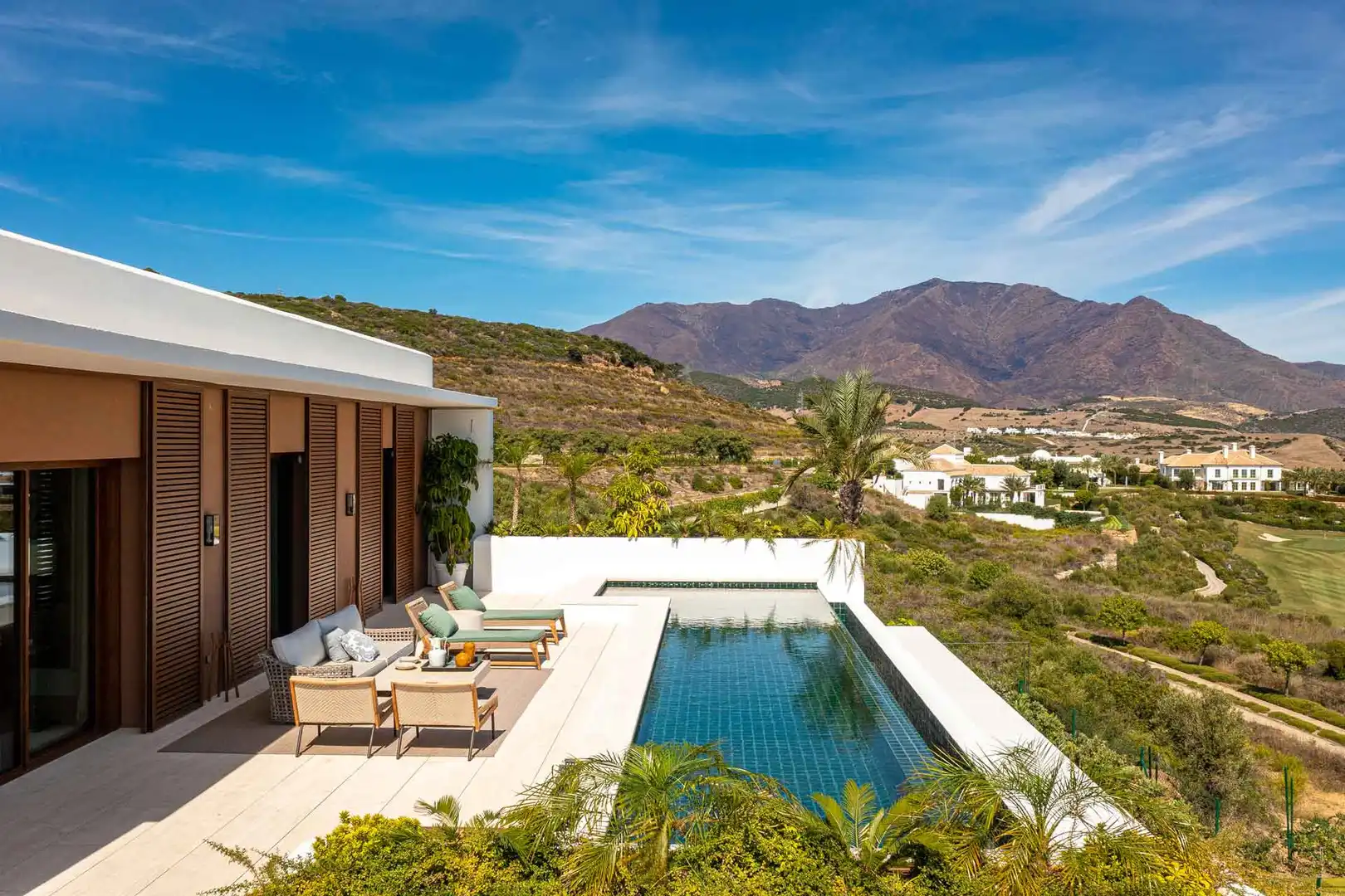 Terraza de Casa o chalet en venta en Casares con Aire acondicionado, Jardín privado y Terraza