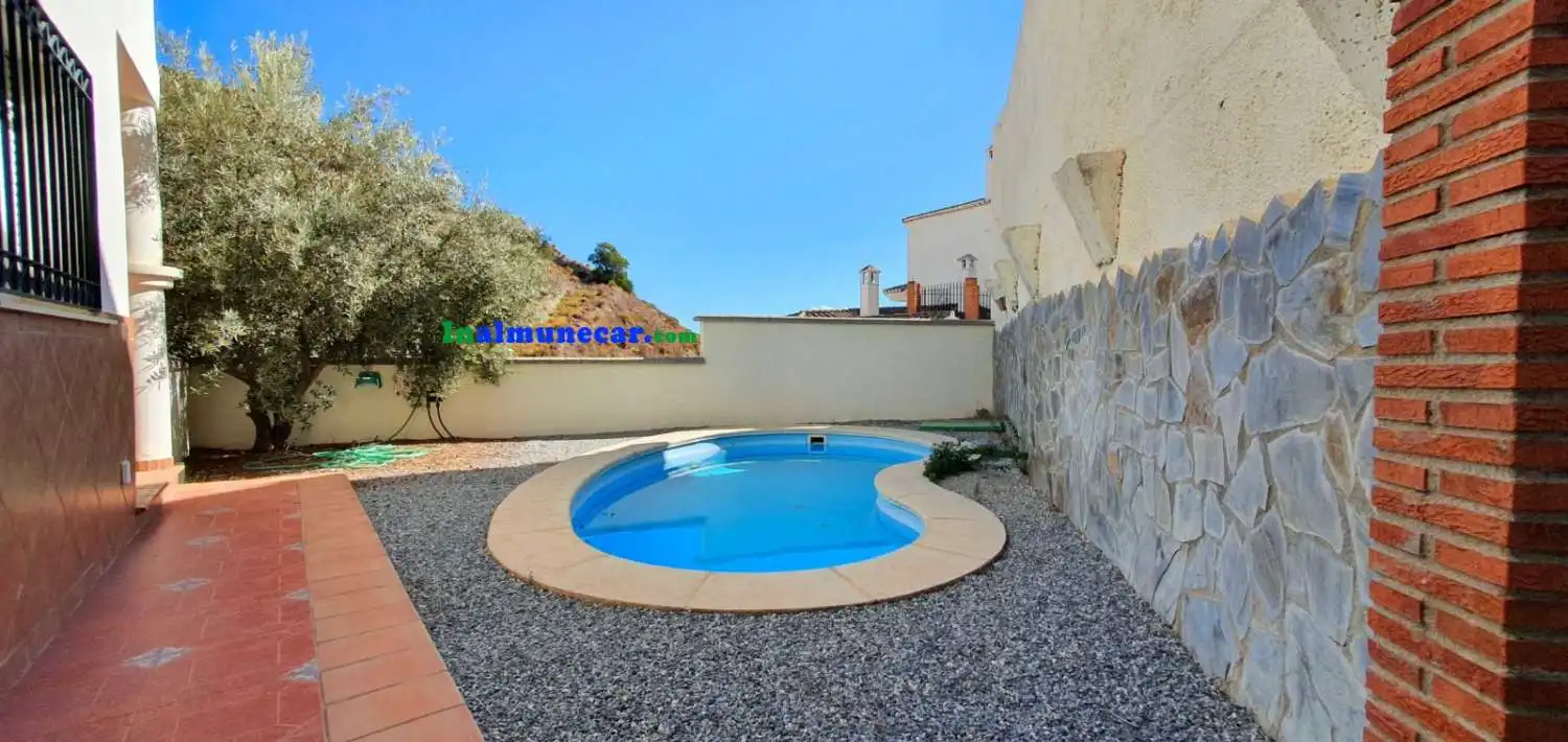 Piscina de Casa adosada en venta en Almuñécar con Aire acondicionado, Terraza y Piscina