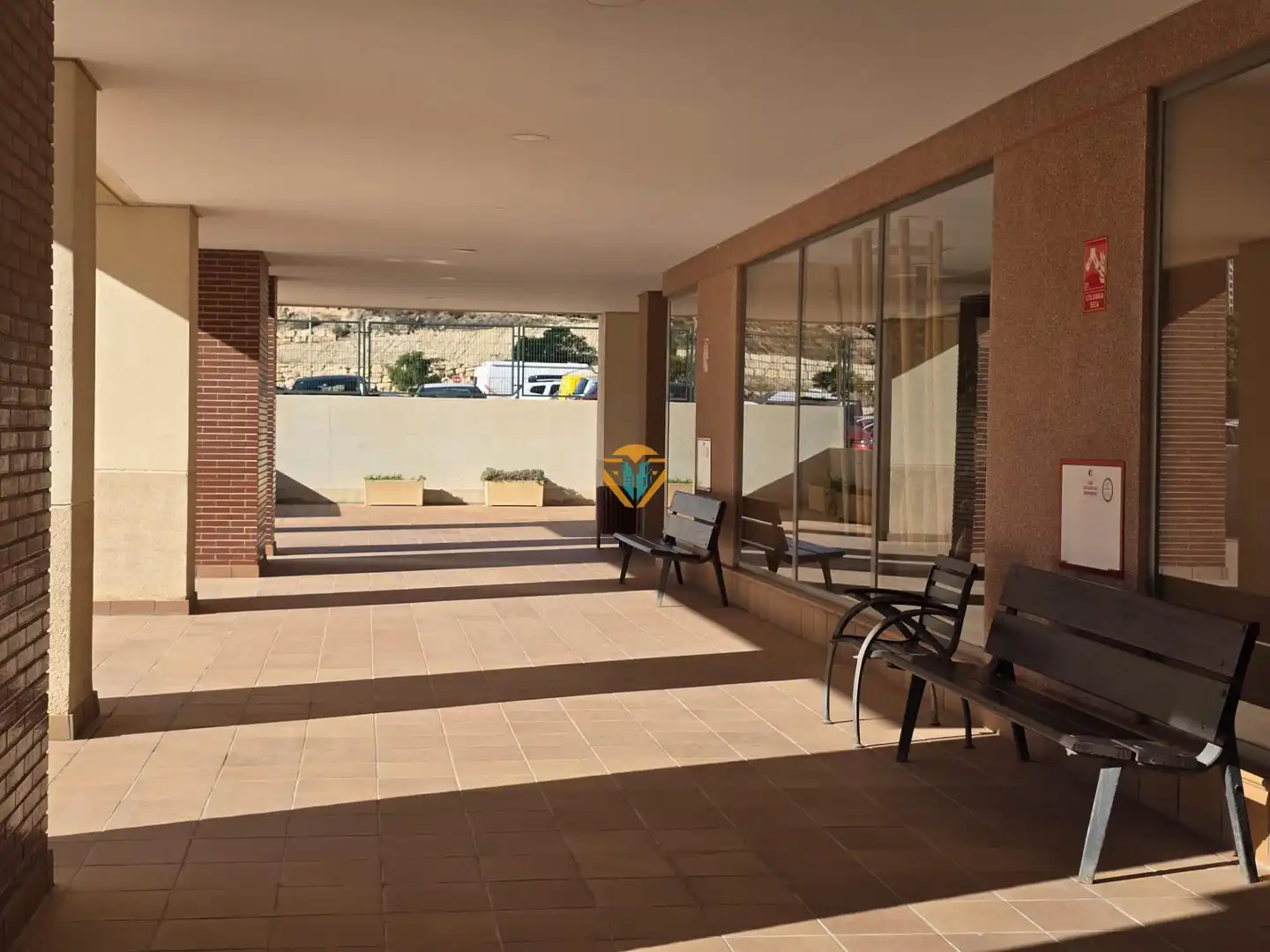 Terraza de Apartamento en venta en Benidorm con Aire acondicionado, Calefacción y Jardín privado