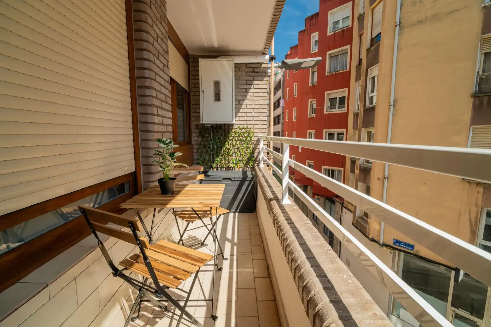 Terrasse von Wohnung zur Miete in Santander mit Heizung, Möbliert und Ofen
