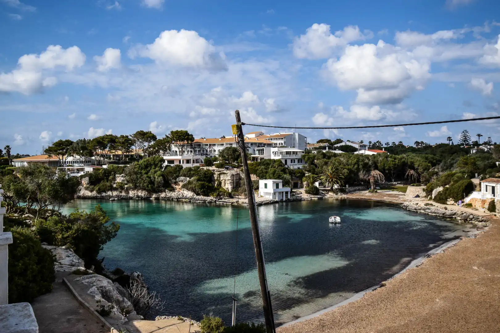 Außenansicht von Wohnungen zum Verkauf in Ciutadella de Menorca mit Terrasse