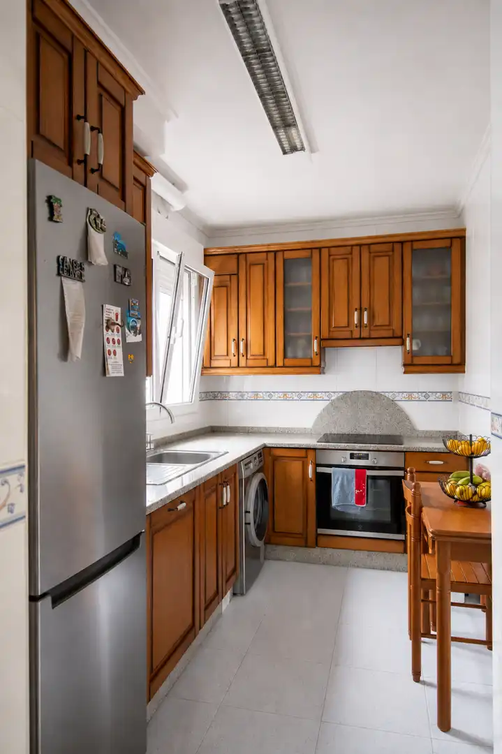 Cocina de Piso en venta en Ribadesella con Calefacción, Parquet y Trastero