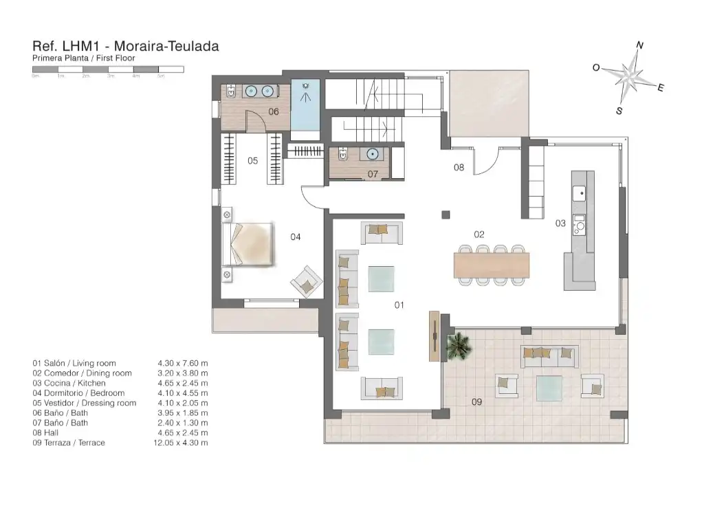 Houses for sale in Moraira  with Air Conditioner, Swimming Pool and Oven