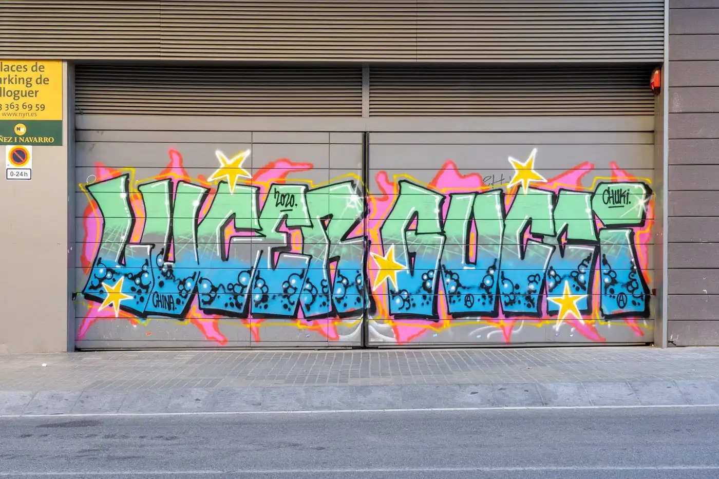Außenansicht von Garage zur Miete in Barcelona