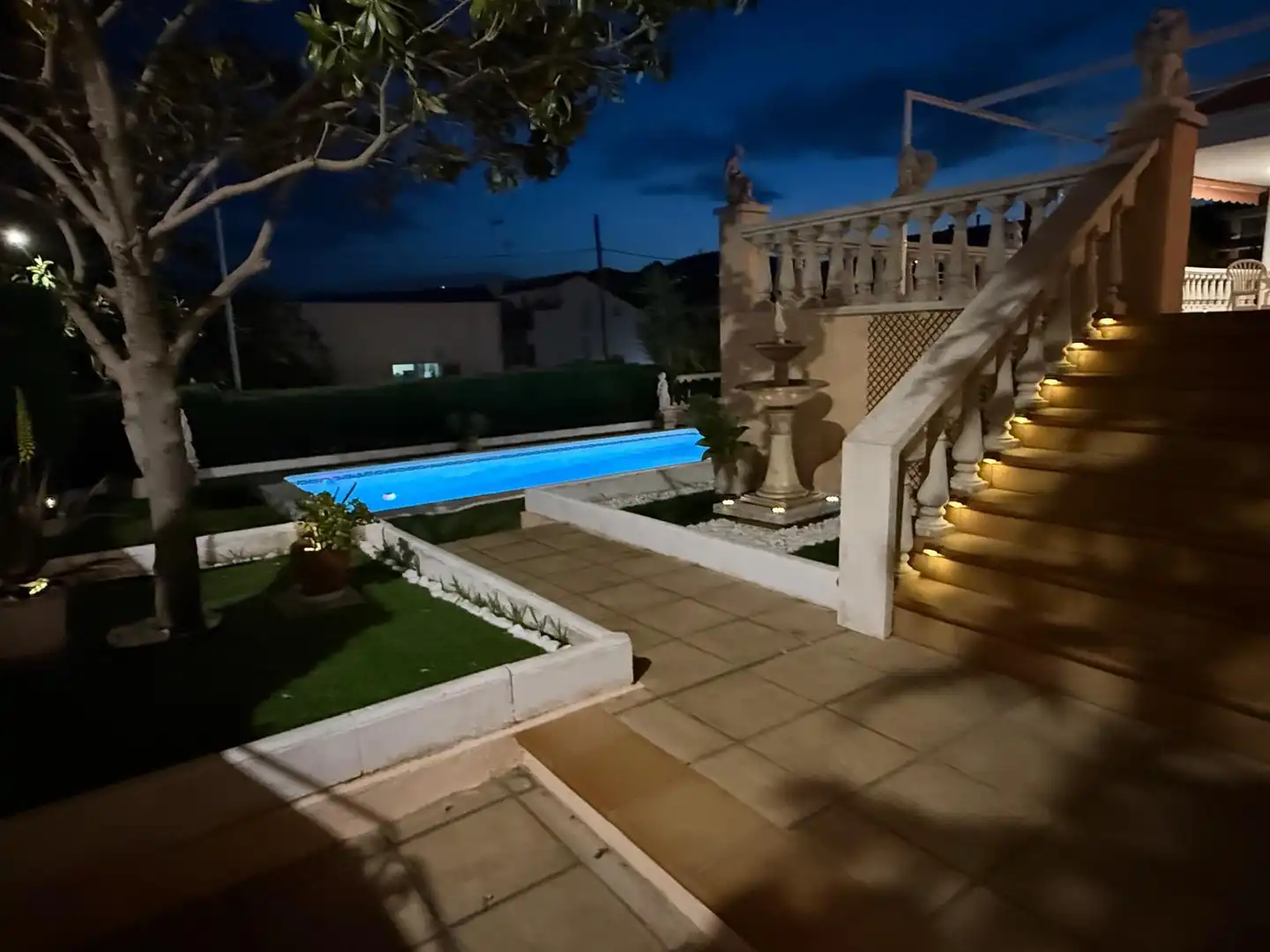 Schwimmbecken von Haus oder Chalet zur Miete in Viladecans mit Klimaanlage, Heizung und Privatgarten