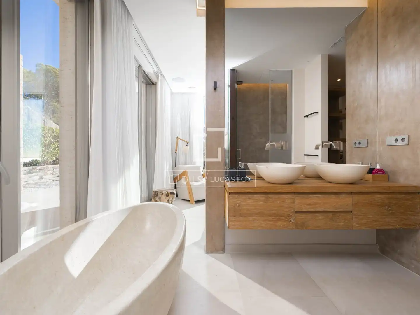 Baño de Casa o chalet en venta en Santa Eulària des Riu con Aire acondicionado, Jardín privado y Terraza