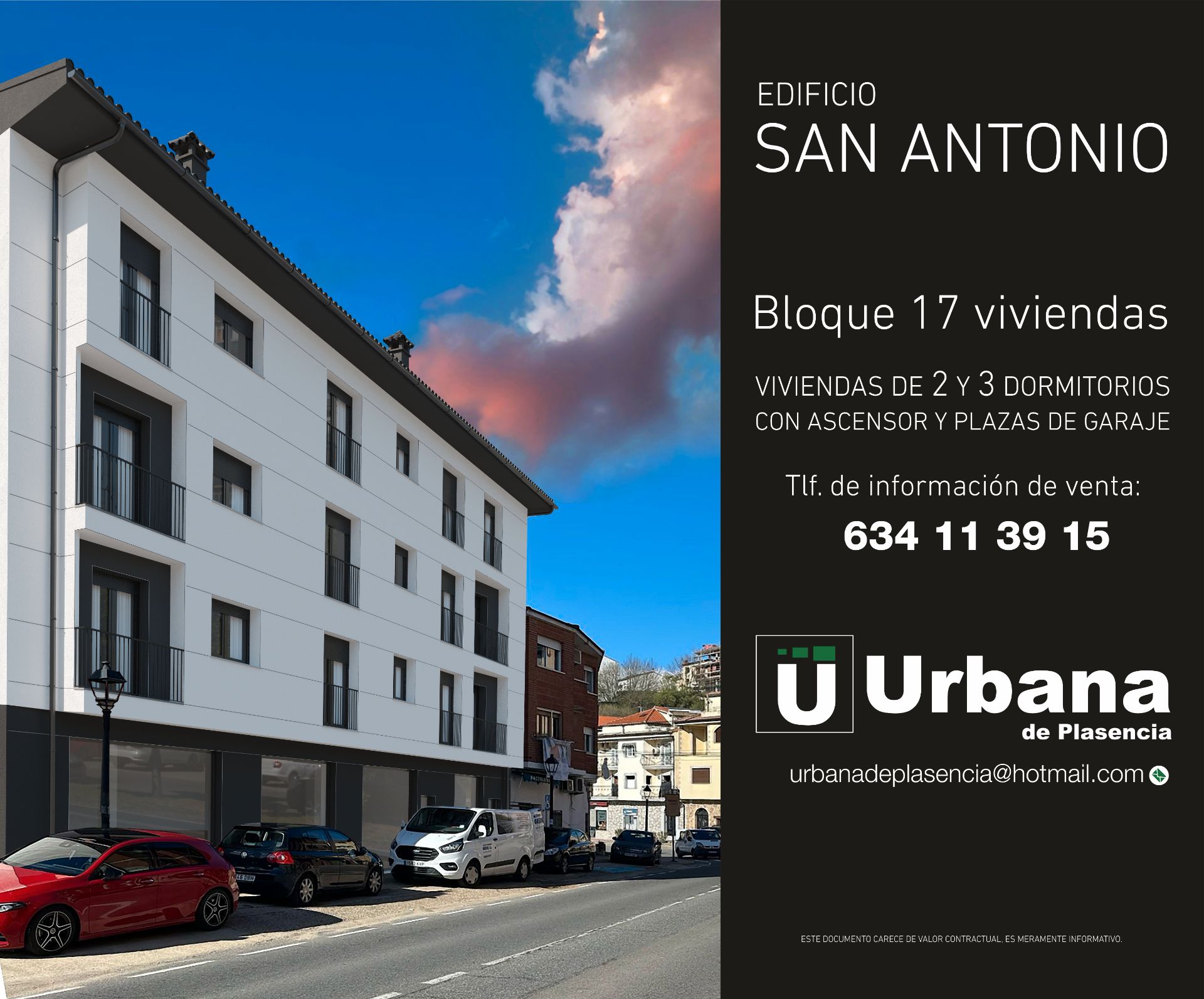 Vista exterior de Piso en venta en Cabezuela del Valle con Aire acondicionado, Calefacción y Balcón