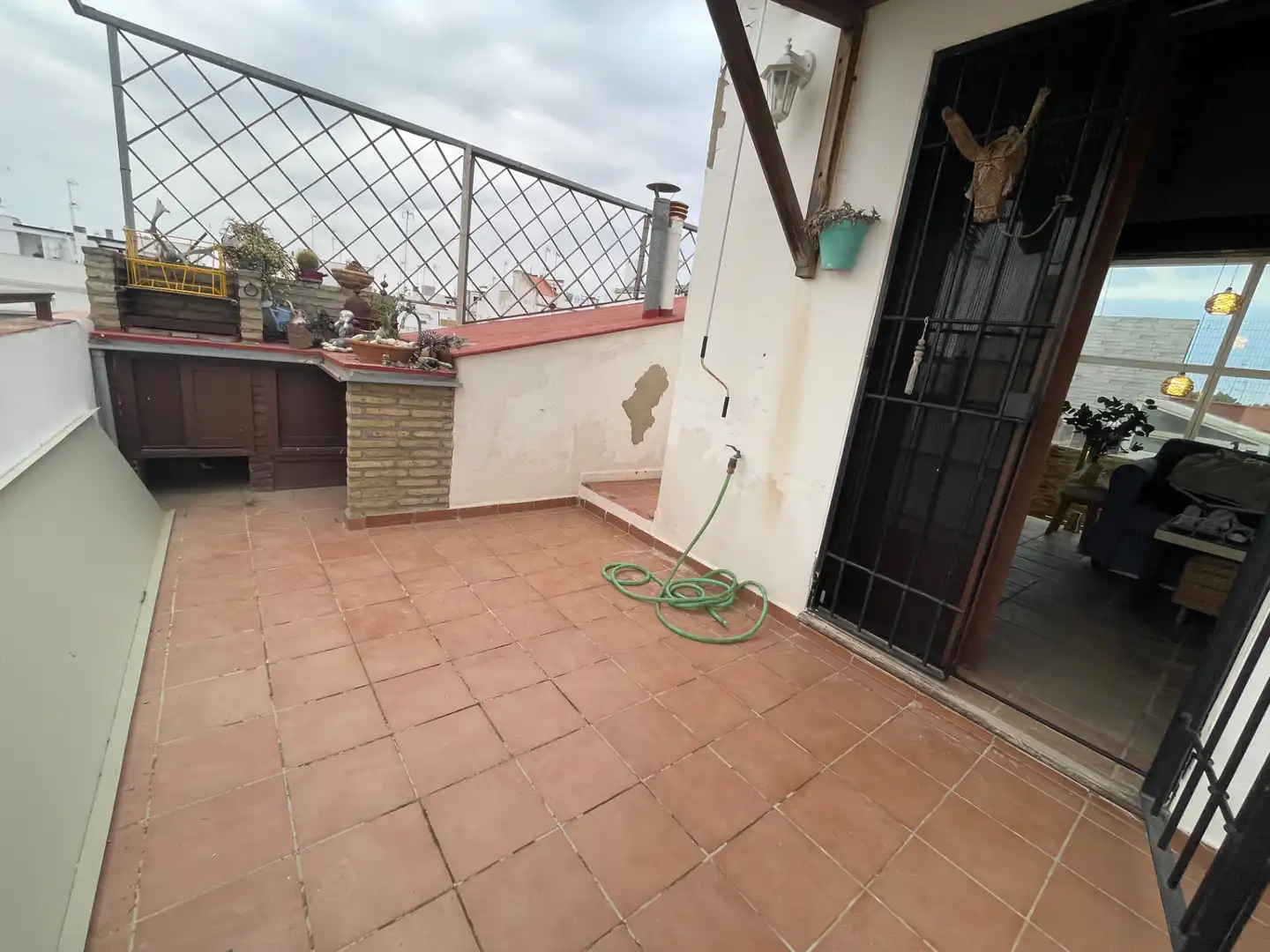 Terrassa de Casa adosada en venda en Coria del Río amb Aire condicionat, Calefacció i Terrassa
