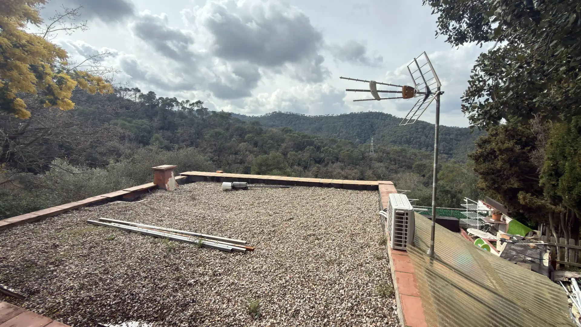 Terraza de Finca rústica en venta en Barcelona con Calefacción