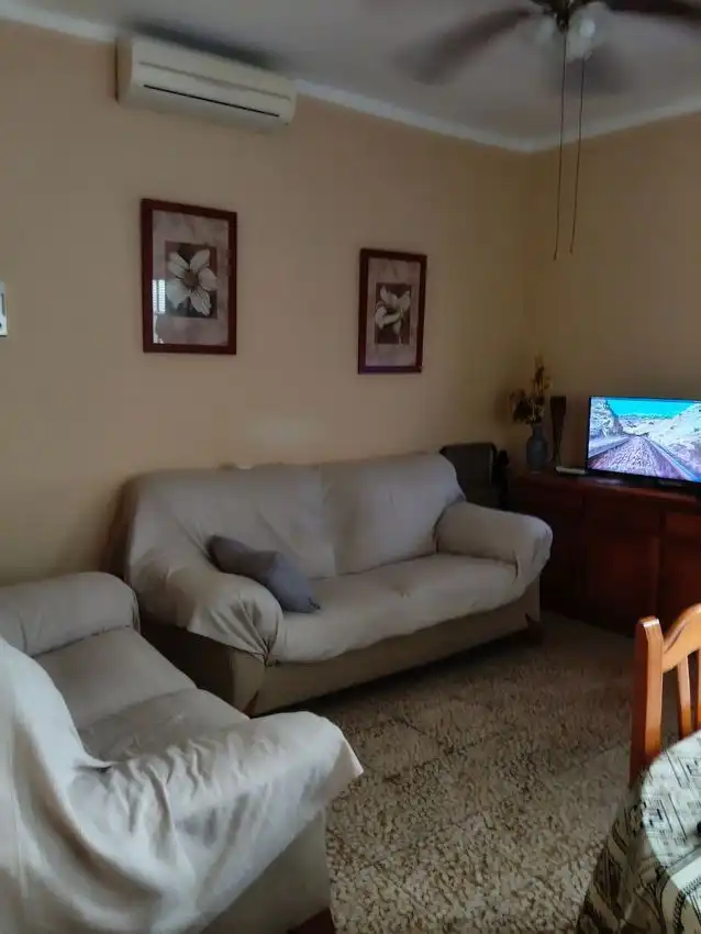 Sala de estar de Piso en venta en Chipiona con Aire acondicionado