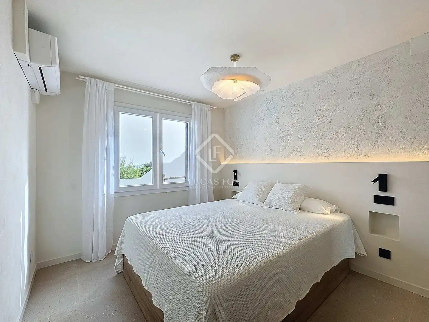 Schlafzimmer von Haus oder Chalet zur Miete in Ciutadella de Menorca mit Klimaanlage, Privatgarten und Terrasse