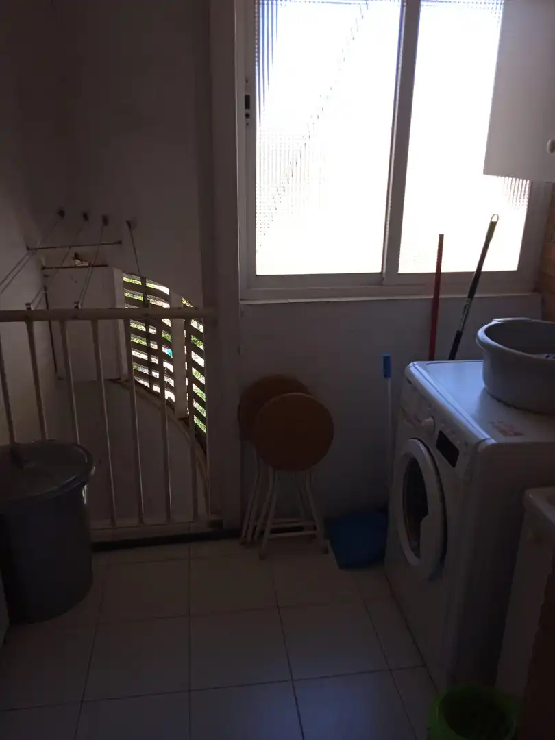 Balcony of Flat for share in Granada  with Furnished