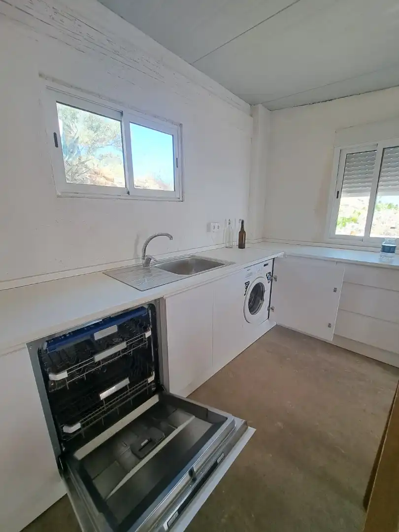 Cuina de Casa o xalet en venda en Málaga amb Moblat