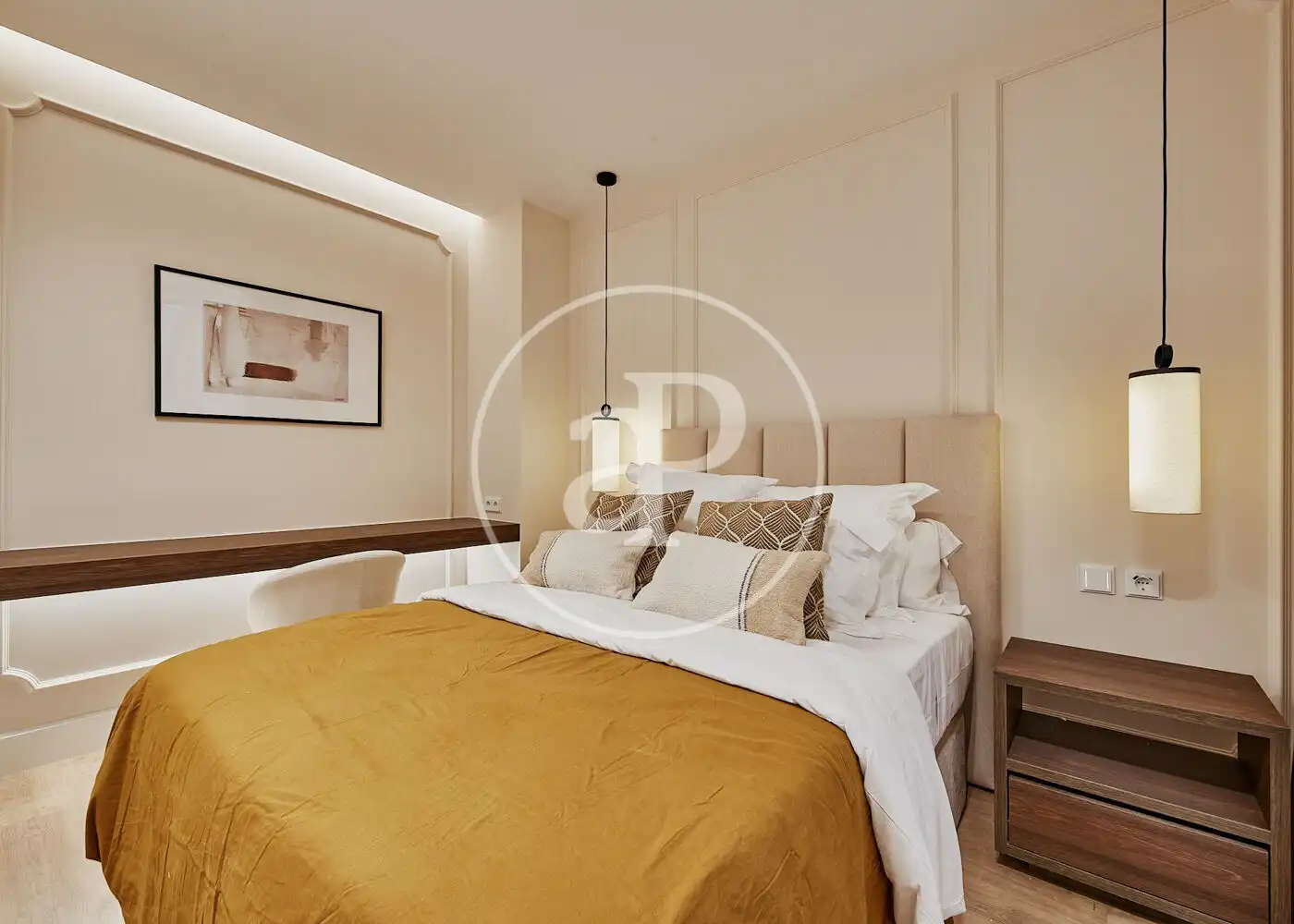 Schlafzimmer von Wohnung zum Verkauf in Madrid mit Klimaanlage, Heizung und Terrasse