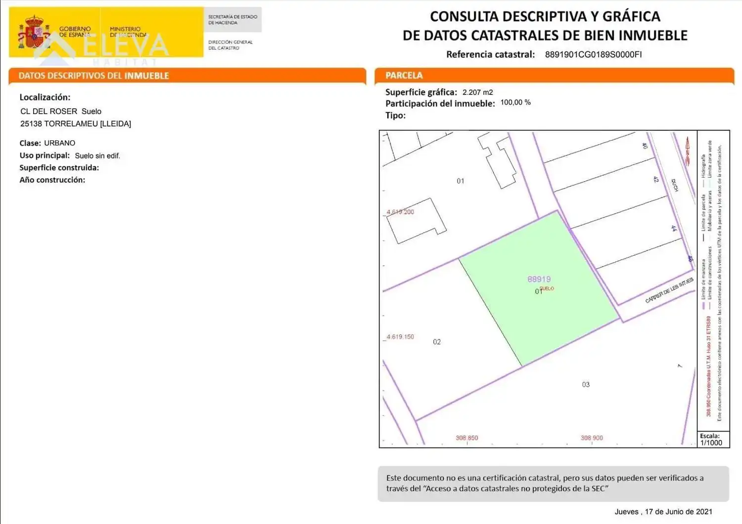 Terreno rústico en venta en CALLE DE LA NÒRIA, imagen 5