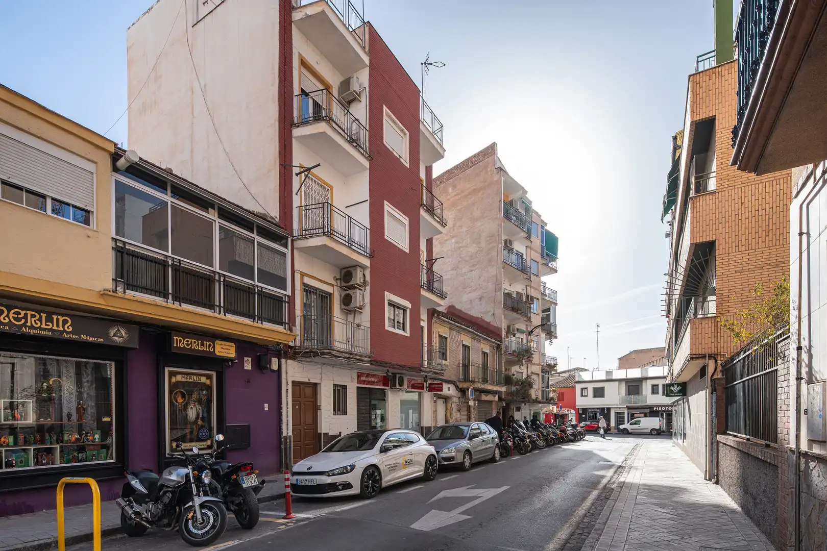 Vista exterior de Piso en venta en Granada con Horno, Lavadora y TV