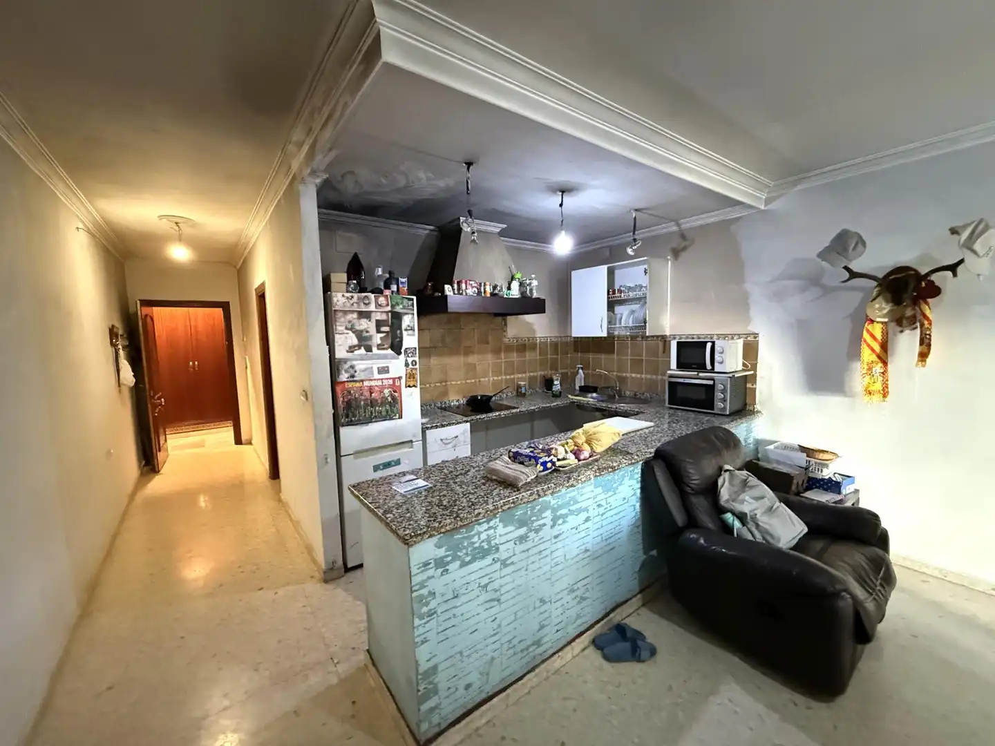Kitchen of Flat for sale in Centro - Barriada Mallorca