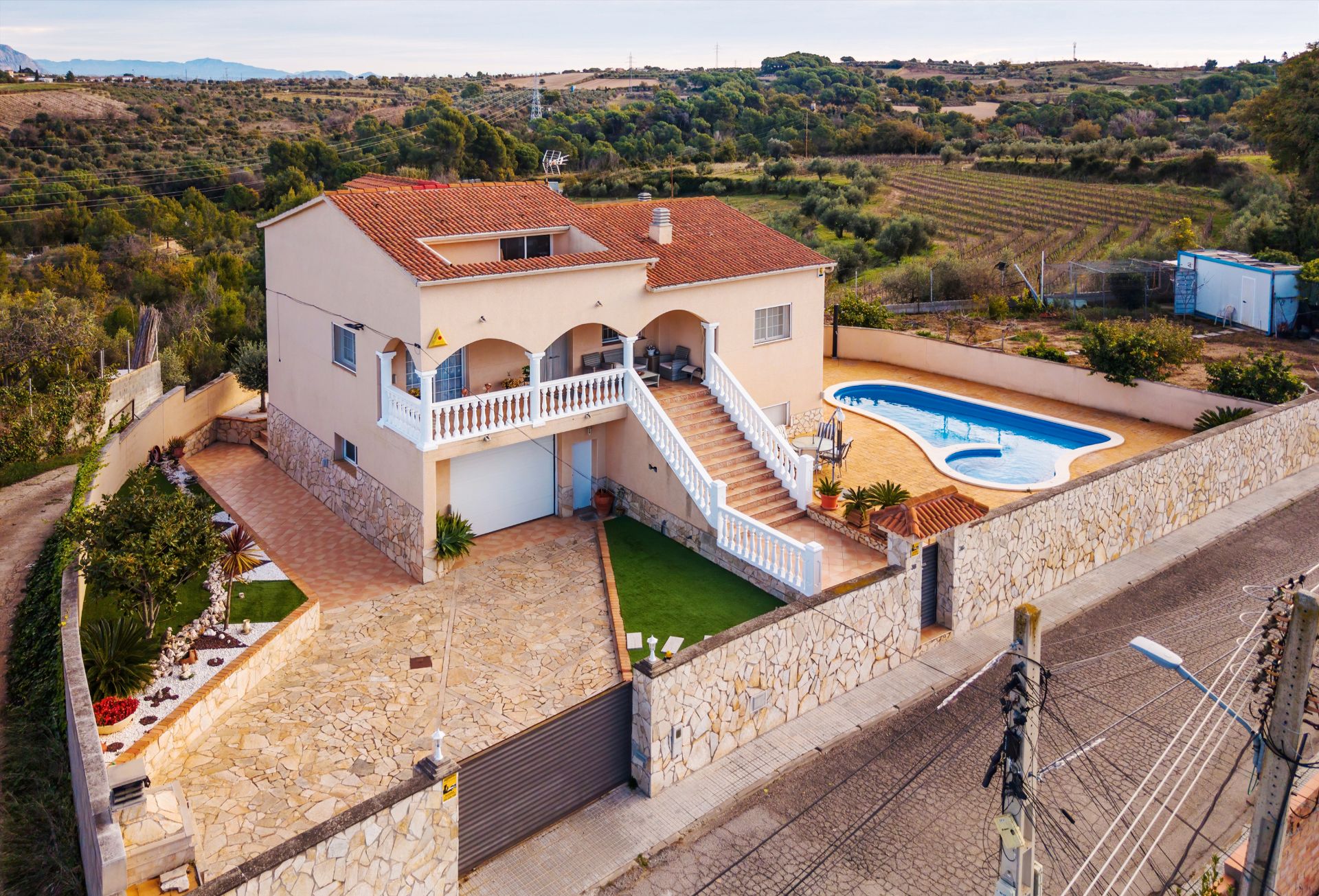 Vista exterior de Casa o chalet en venta en Piera con Aire acondicionado, Calefacción y Jardín privado