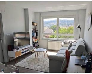Sala d'estar de Pis en venda en Ourense Capital  amb Aire condicionat, Calefacció i Moblat
