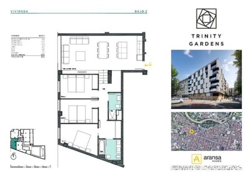 Piso en venta en  Logroño con Aire acondicionado, Calefacción y Jardín privado