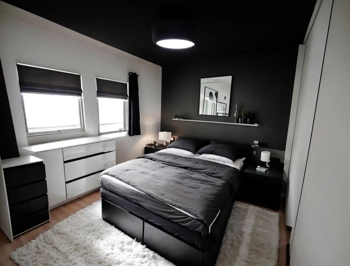 Schlafzimmer von Wohnung zum Verkauf in Madrid mit Klimaanlage, Heizung und Terrasse