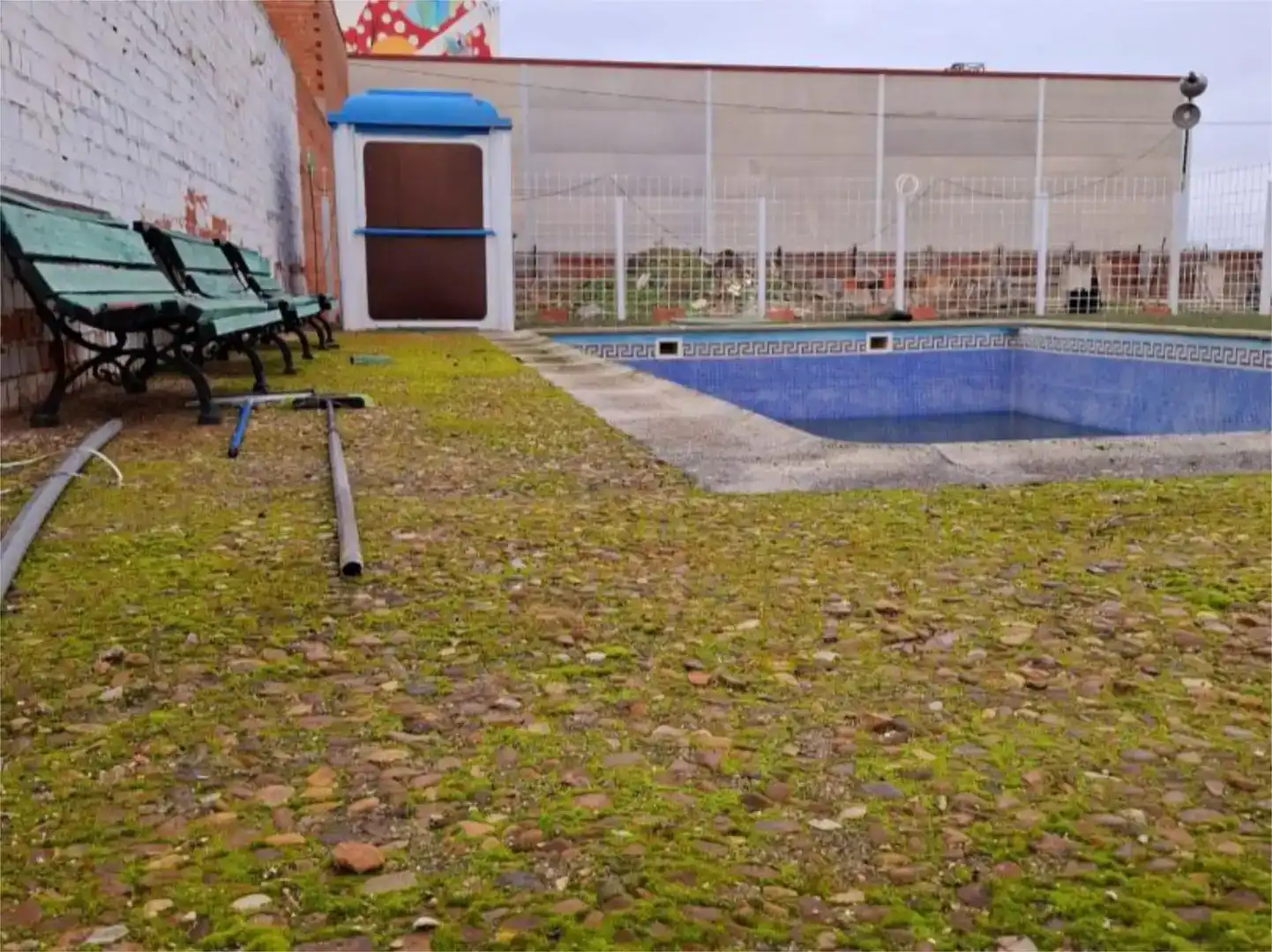 Piscina de Casa o xalet en venda en Calzada de Calatrava amb Piscina i Balcó