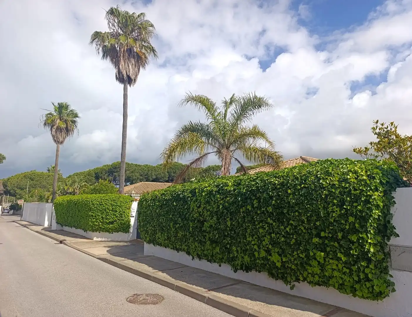 Exterior view of Houses for sale in Chiclana de la Frontera  with Air Conditioner, Private garden and Storage room