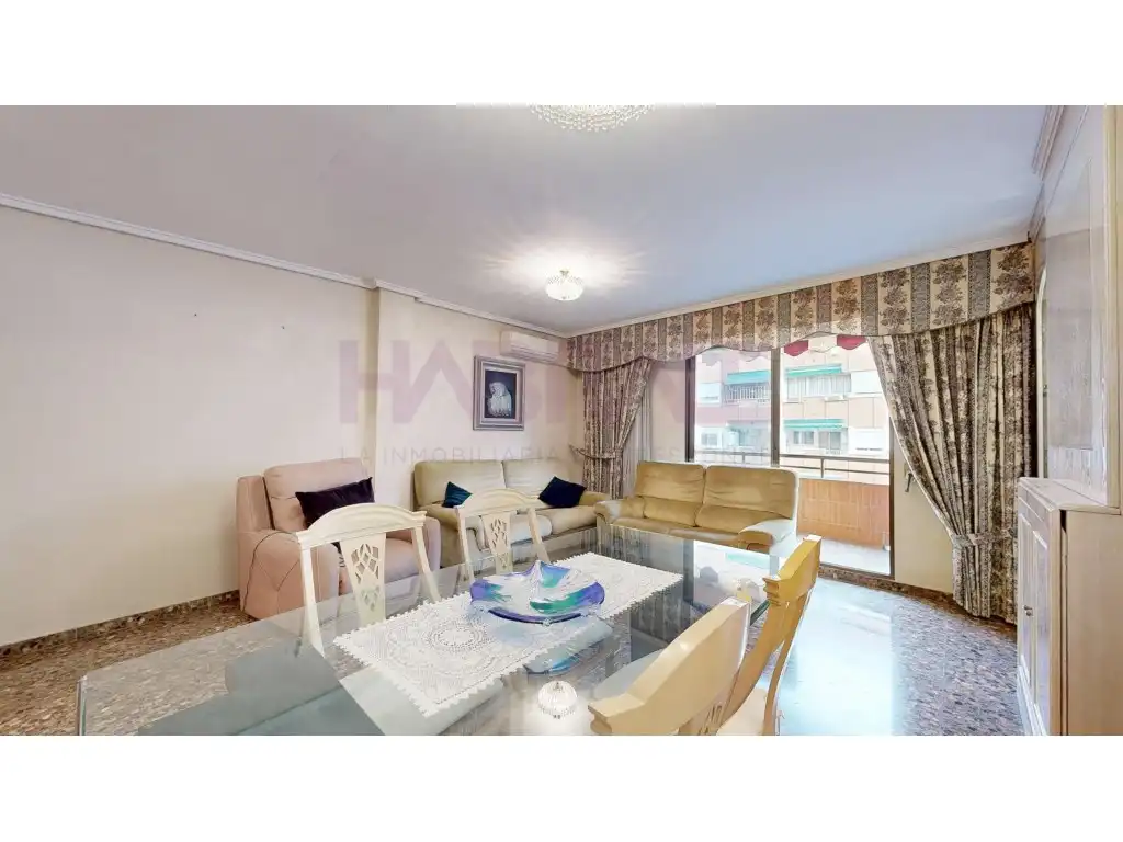Sala de estar de Piso en venta en Quatre Carreres