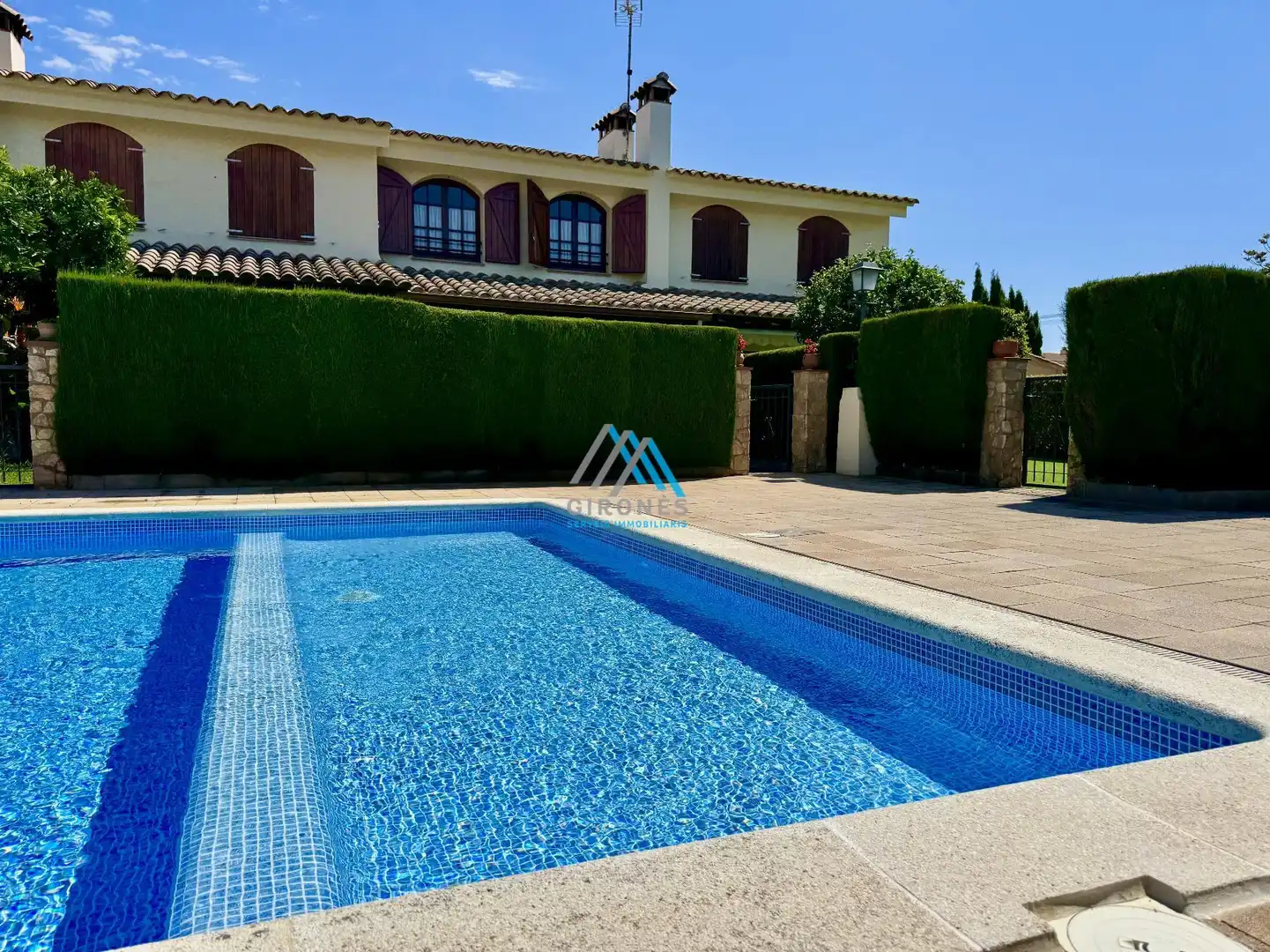 Piscina de Casa adosada de lloguer en Calonge i Sant Antoni amb Terrassa, Traster i Moblat