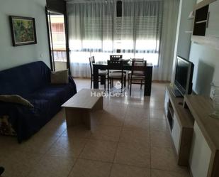 Living room of Flat to rent in Girona Capital  with Air Conditioner, Furnished and Balcony