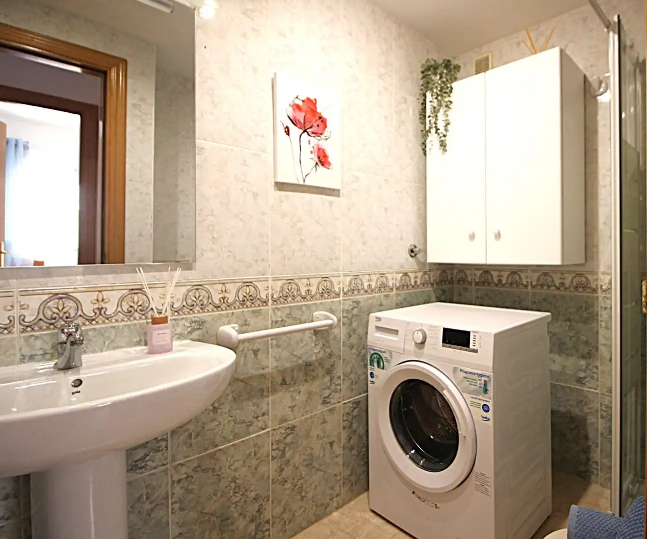 Baño de Apartamento en venta en Oropesa del Mar / Orpesa con Jardín privado, Terraza y Amueblado