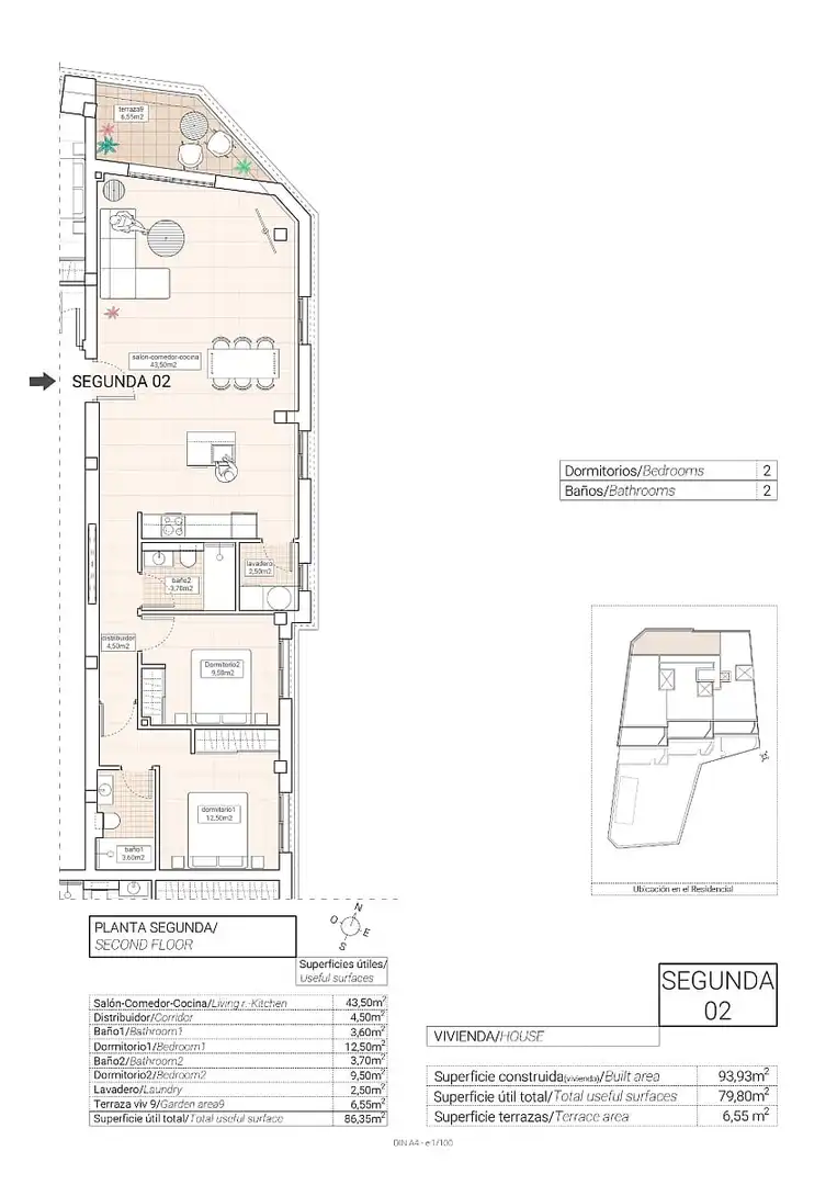 Apartment with terrace for sale in Hondón de las Nieves / El Fondó de les Neus, imagen 31