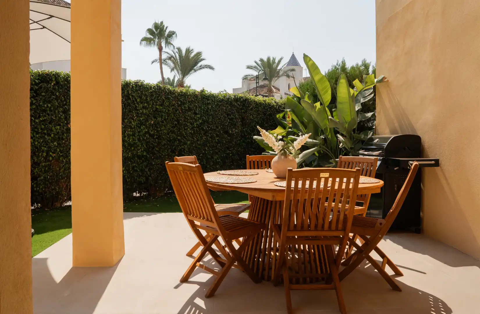 Terrassa de Casa adosada en venda en Marbella amb Aire condicionat, Jardí privat i Terrassa