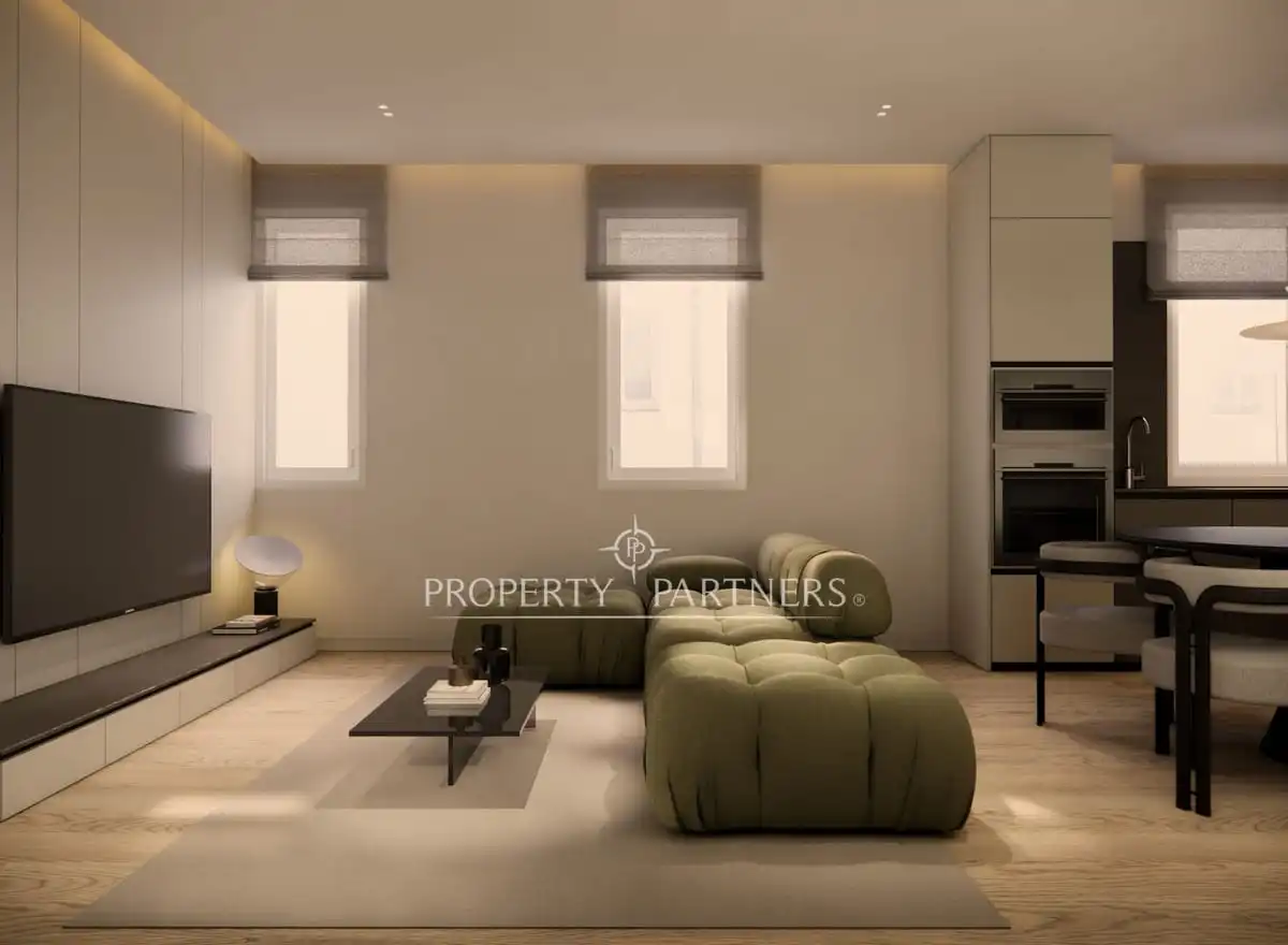 Sala de estar de Apartamento en venta en Chamberí