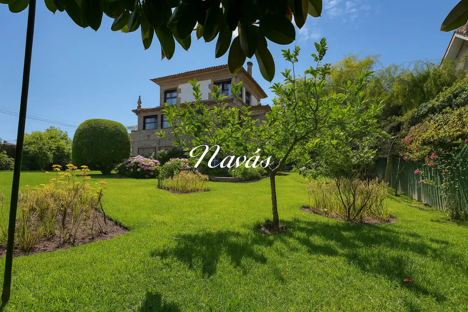 Jardí de Casa o xalet en venda en Nigrán amb Jardí privat i Terrassa