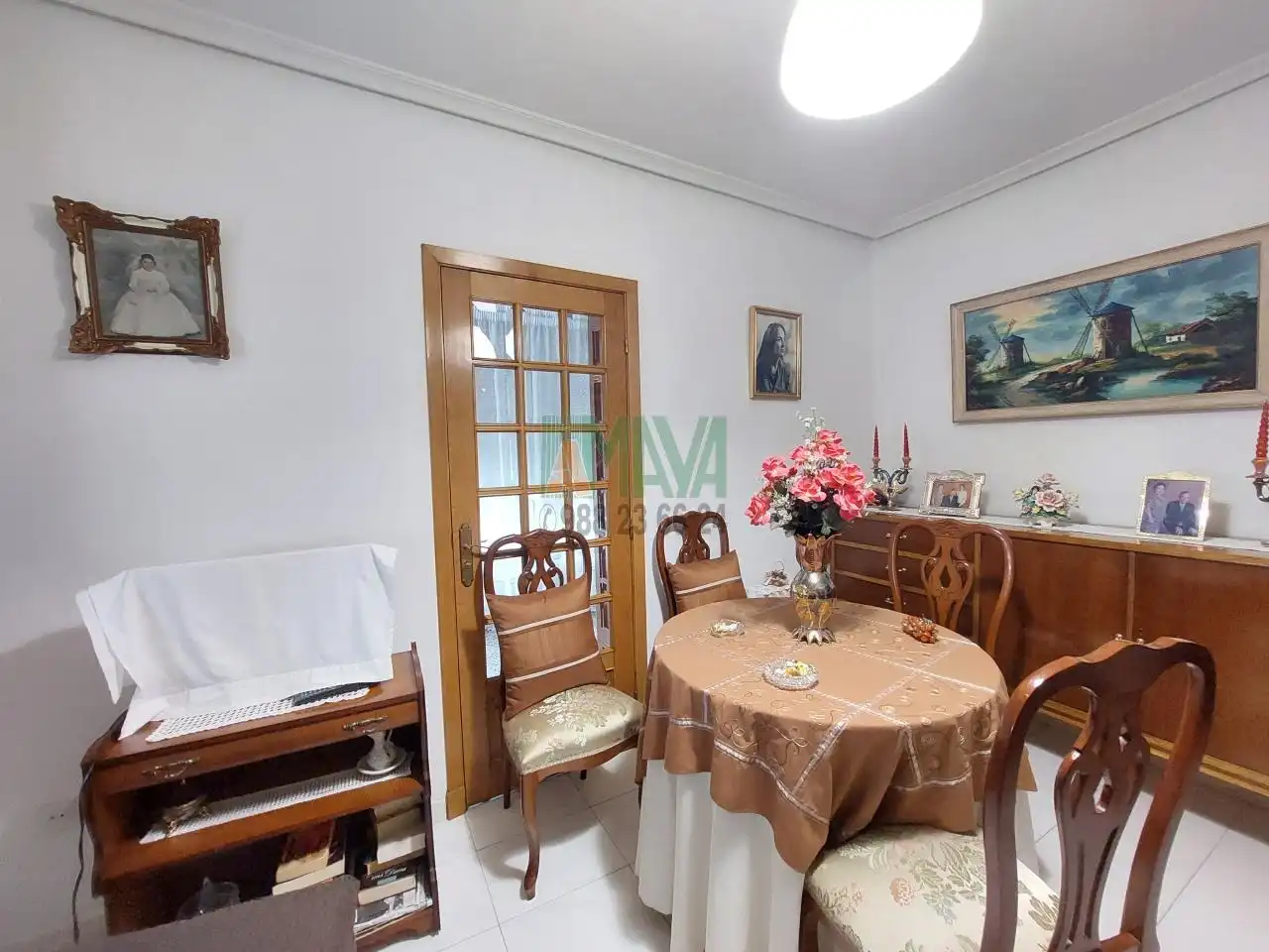 Dining room of Houses for sale in Ourense Capital   with Heating and Private garden